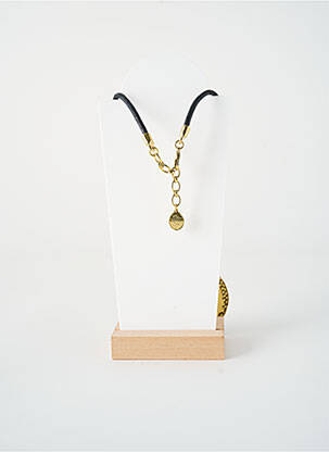 Collier ornement breloque / pampille vert NATURE BIJOUX femme