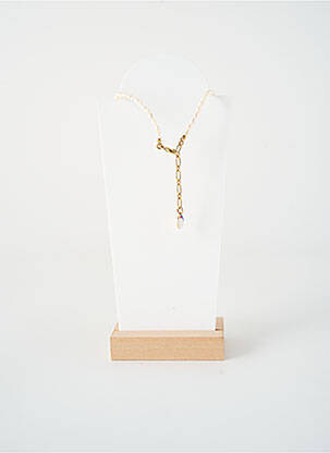 Collier ornement perles blanc NATURE BIJOUX femme