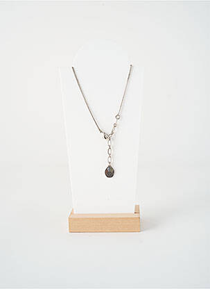 Collier ornement perles blanc NATURE BIJOUX femme