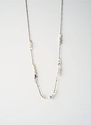 Collier ornement perles argent NATURE BIJOUX femme