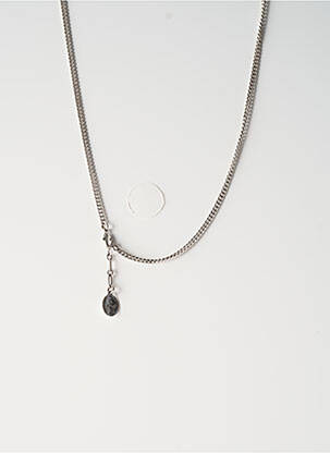 Collier ornement pierre blanc NATURE BIJOUX femme