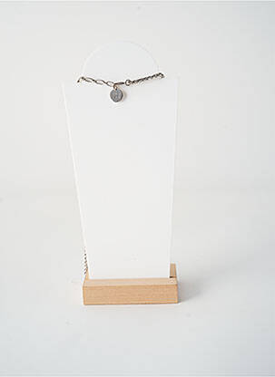 Collier ornement breloque / pampille argent ORITAO femme