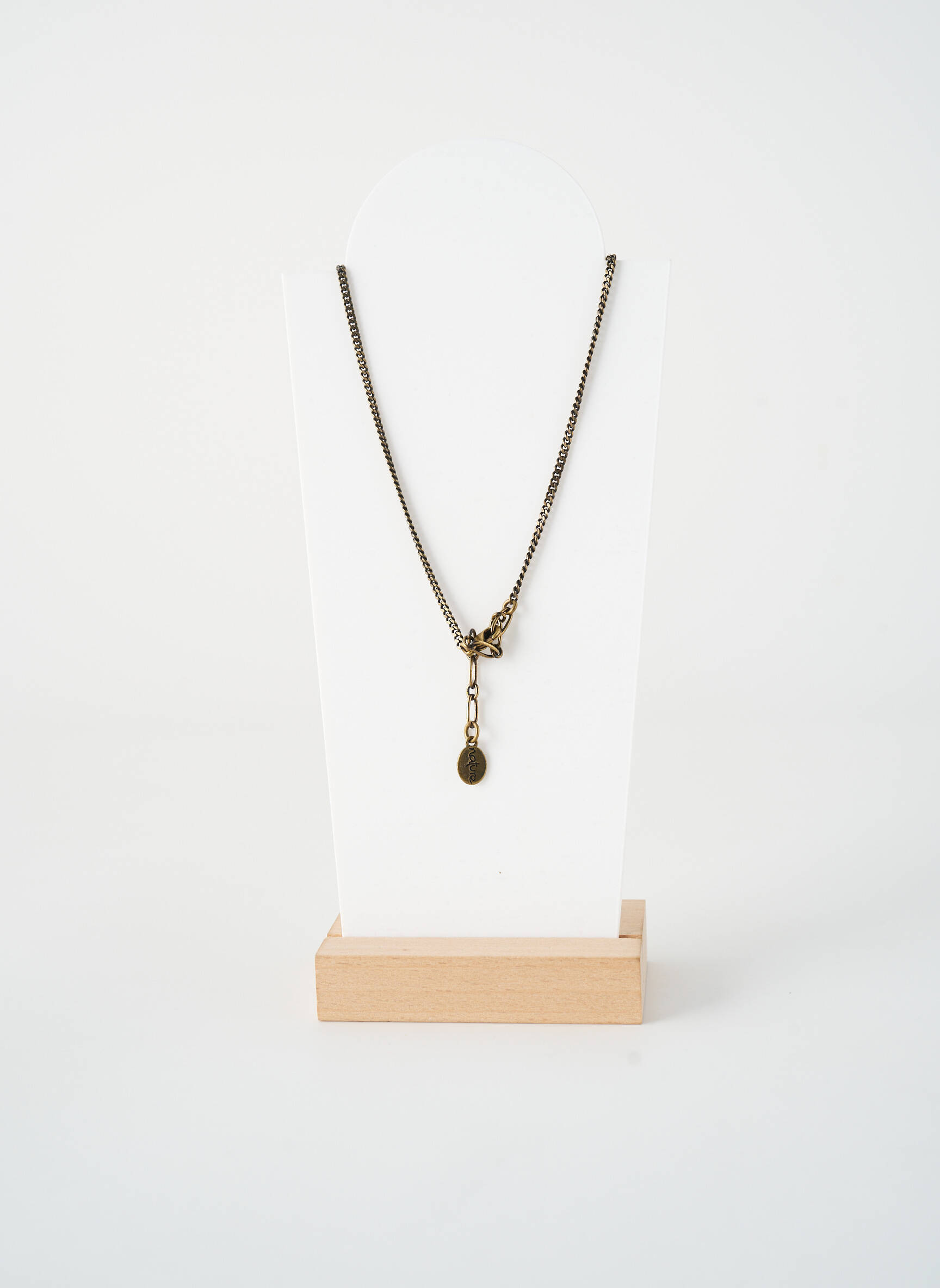 Collier ornement perles noir NATURE BIJOUX femme