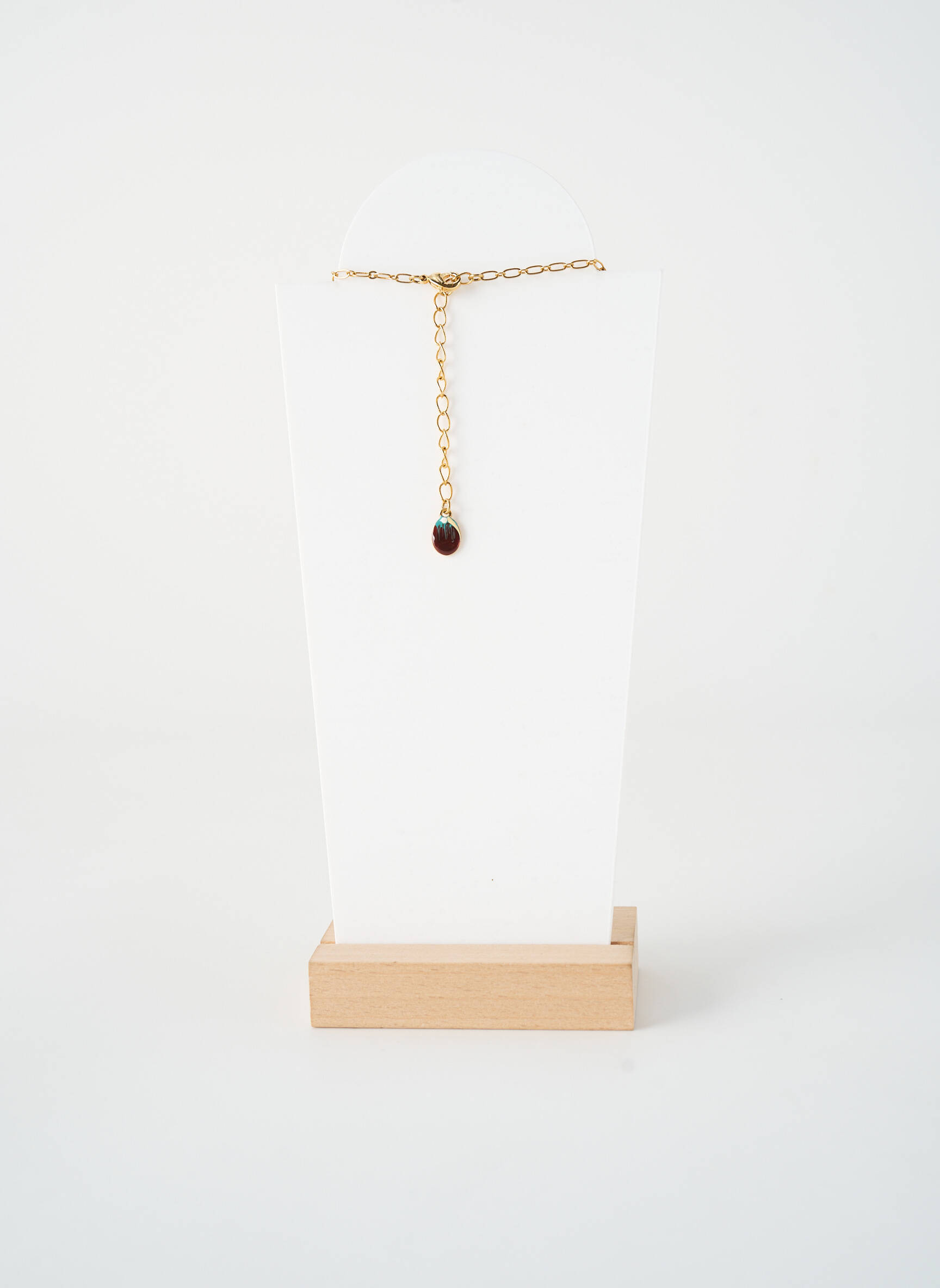 Collier ornement perles marron NATURE BIJOUX femme