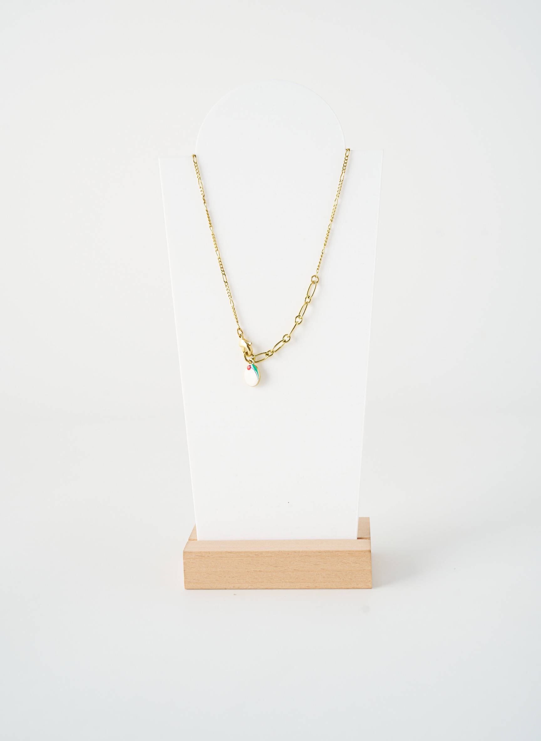 Collier ornement perles blanc NATURE BIJOUX femme