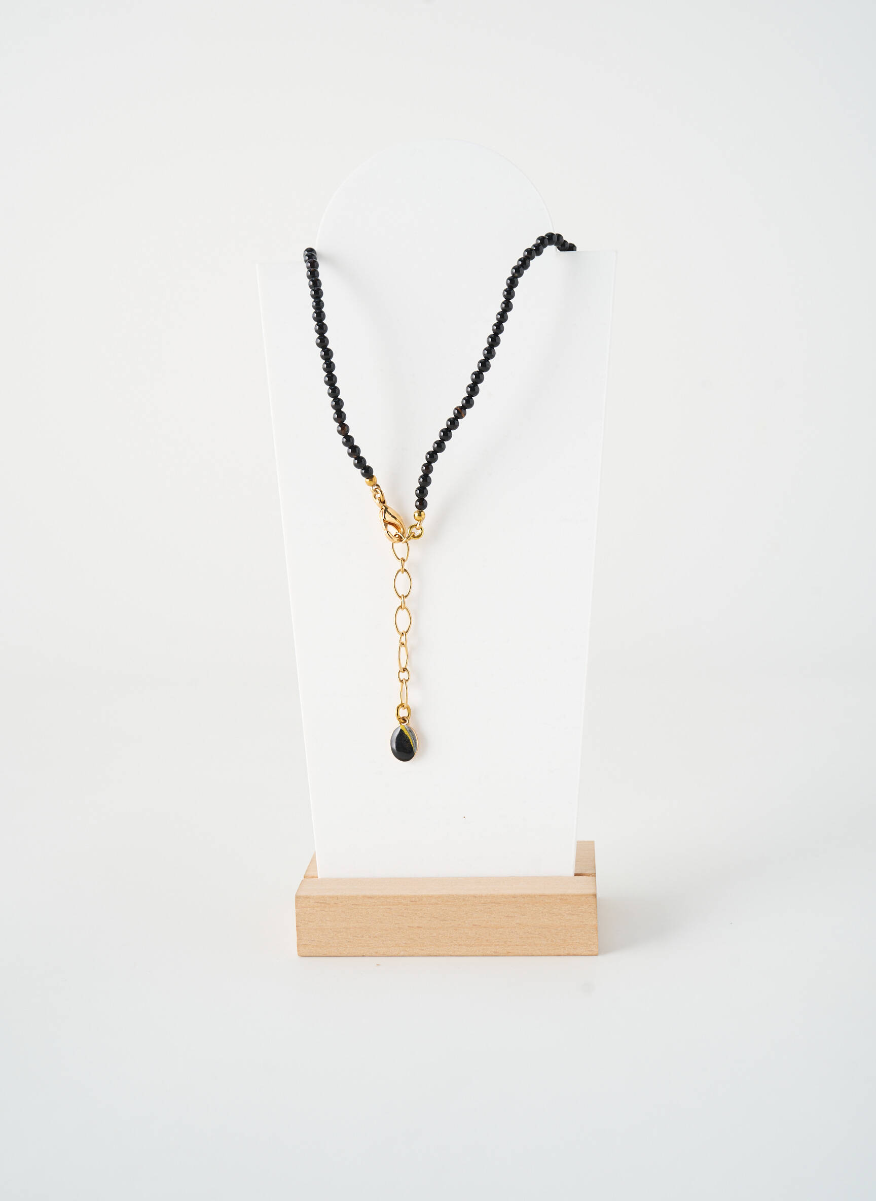 Collier ornement perles beige NATURE BIJOUX femme