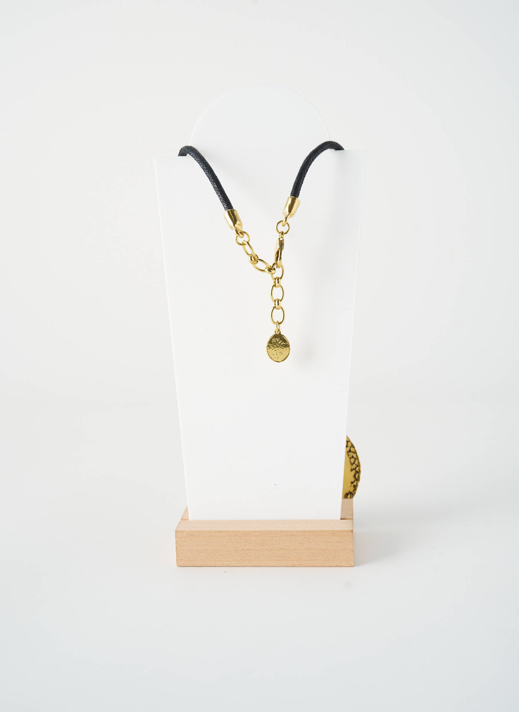 Collier ornement breloque / pampille vert NATURE BIJOUX femme