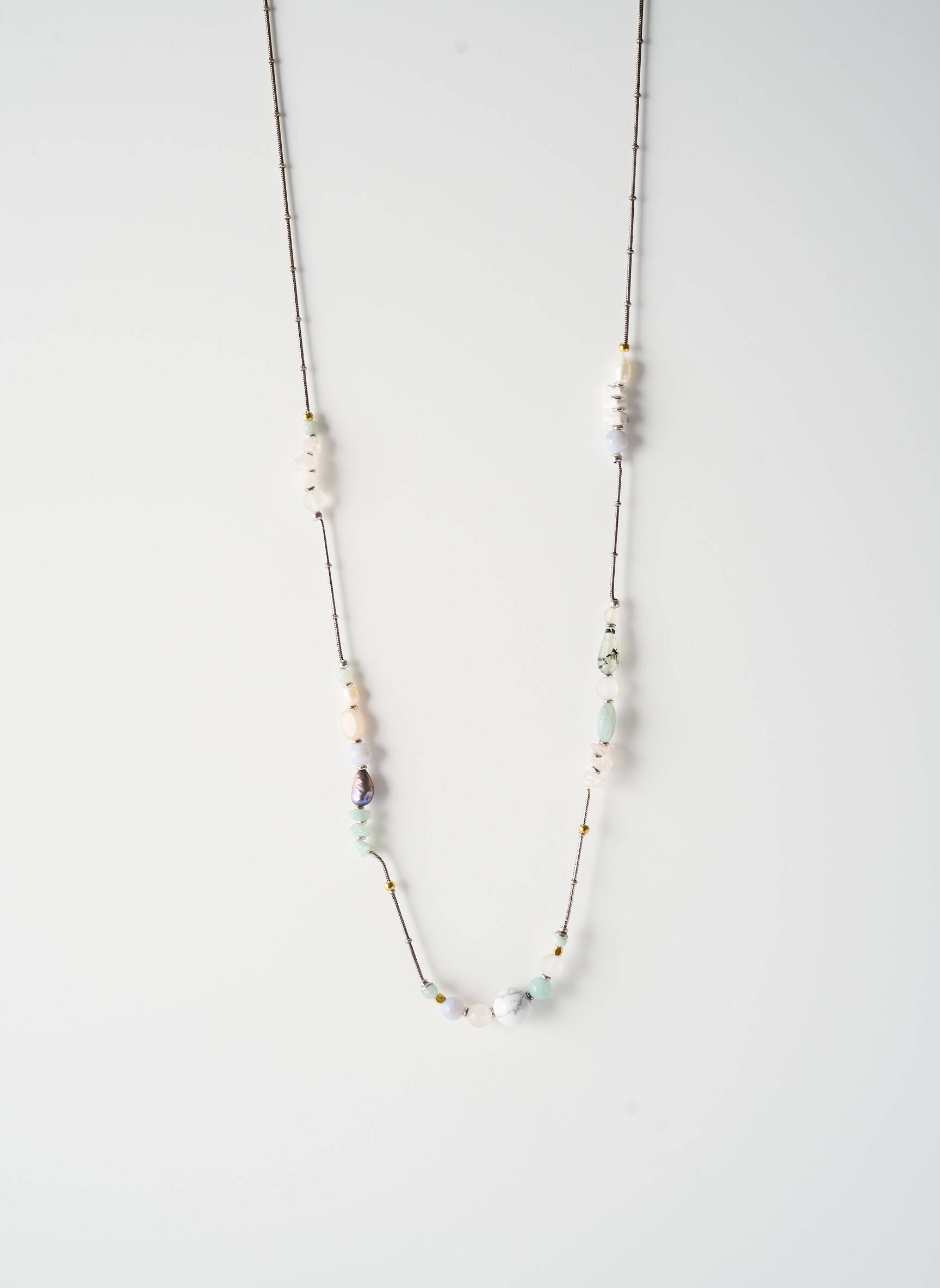 Collier ornement perles argent NATURE BIJOUX femme