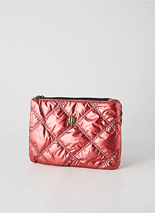 Sac multipoches forme rectangulaire rose LE VOYAGE EN PANIER femme