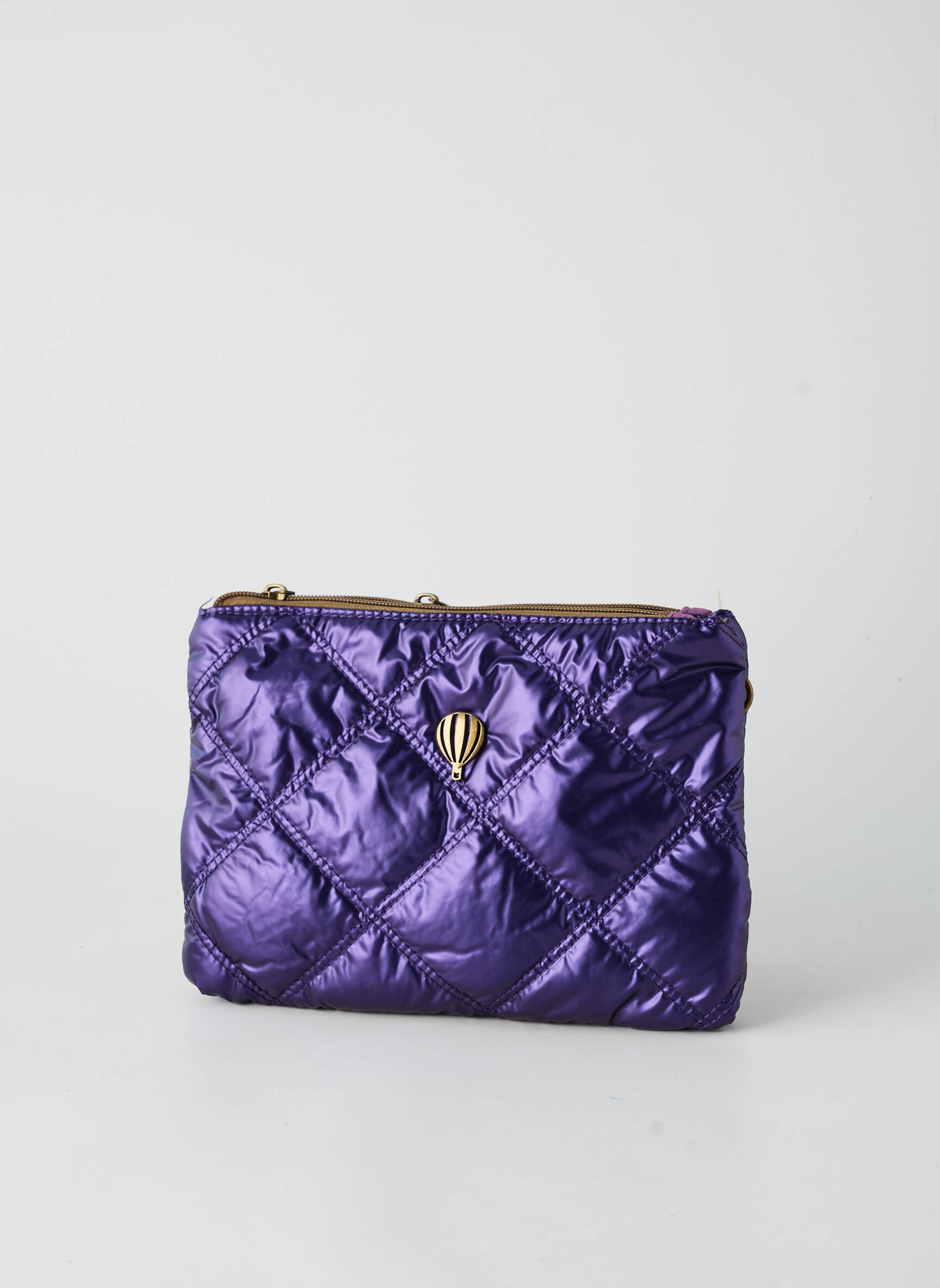 Sac multipoches forme rectangulaire violet LE VOYAGE EN PANIER femme