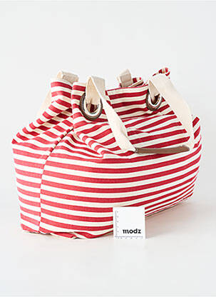 Sac fermeture fermeture aimantée forme plage rouge LE VOYAGE EN PANIER femme