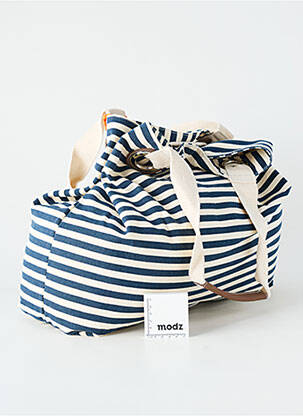 Sac fermeture fermeture aimantée forme plage bleu LE VOYAGE EN PANIER femme