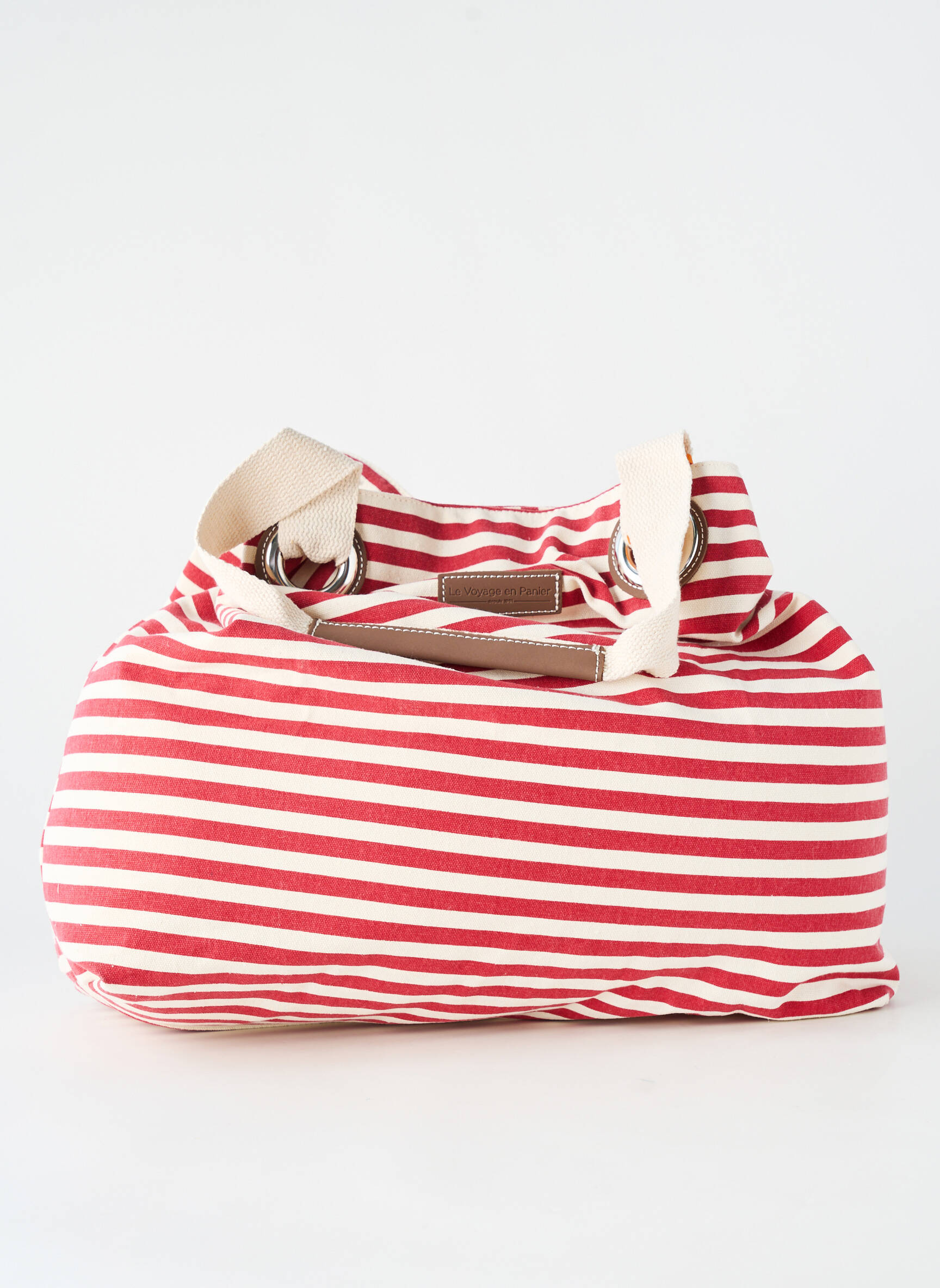 Sac fermeture fermeture aimantée forme plage rouge LE VOYAGE EN PANIER femme