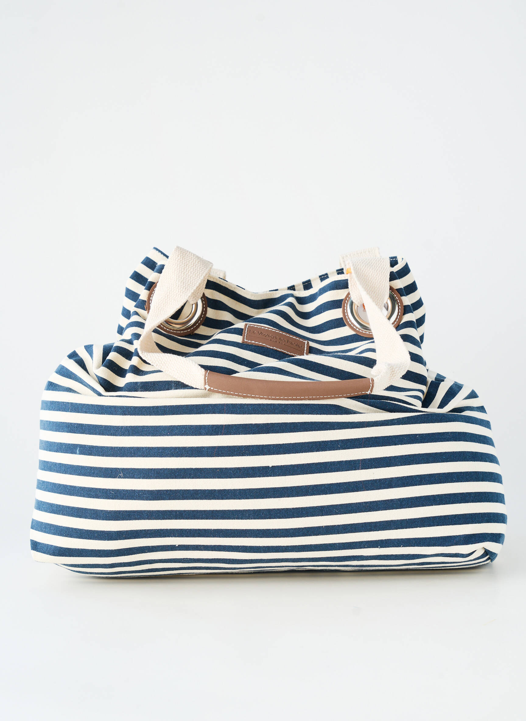Sac fermeture fermeture aimantée forme plage bleu LE VOYAGE EN PANIER femme