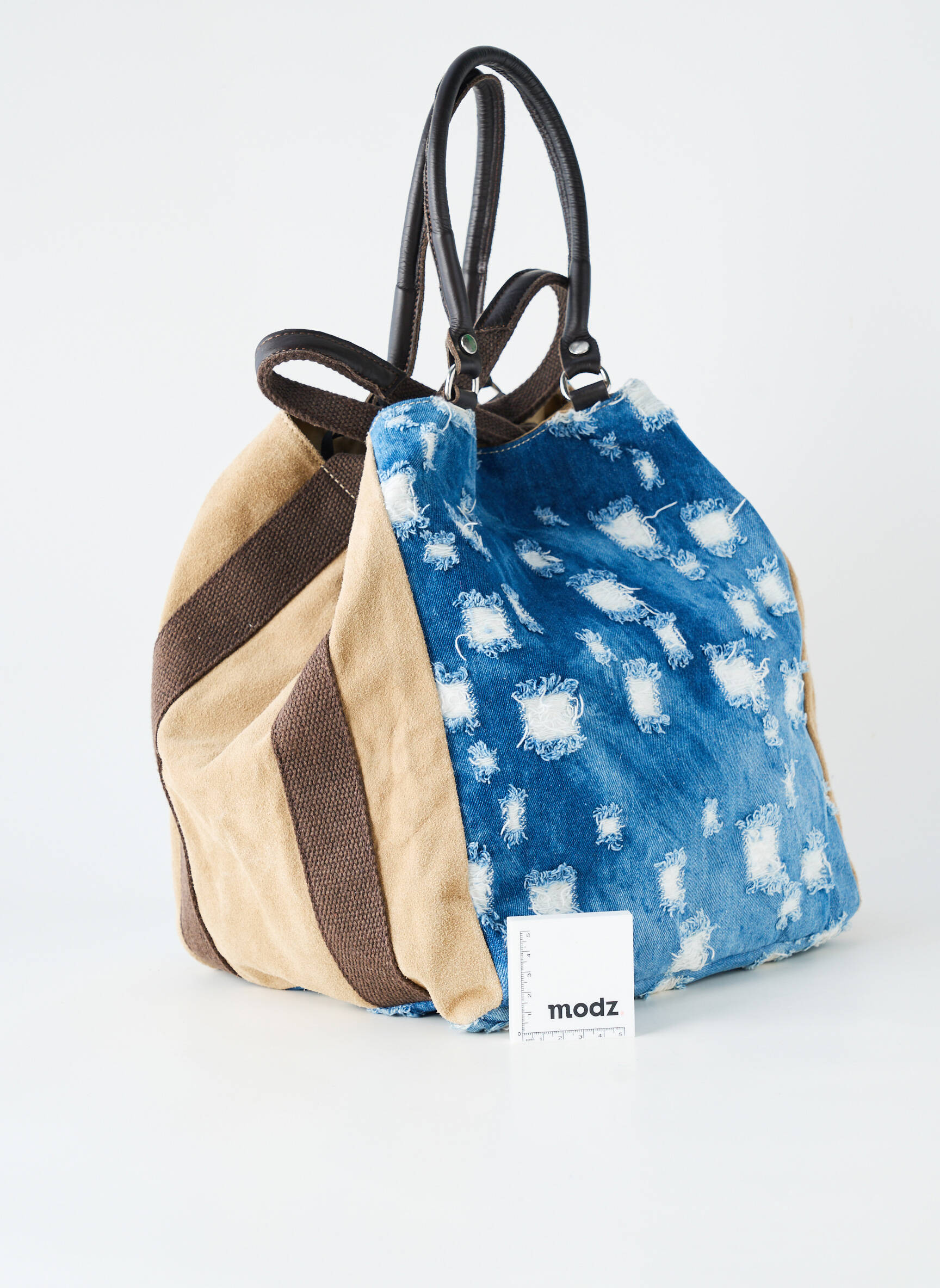 Sac fermeture fermeture aimantée forme rectangulaire bleu BORSE IN PELLE femme
