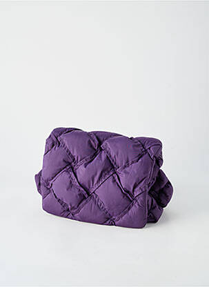 Sac multipoches forme rectangulaire violet LE VOYAGE EN PANIER femme