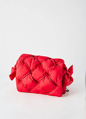 Sac multipoches forme rectangulaire rouge LE VOYAGE EN PANIER femme