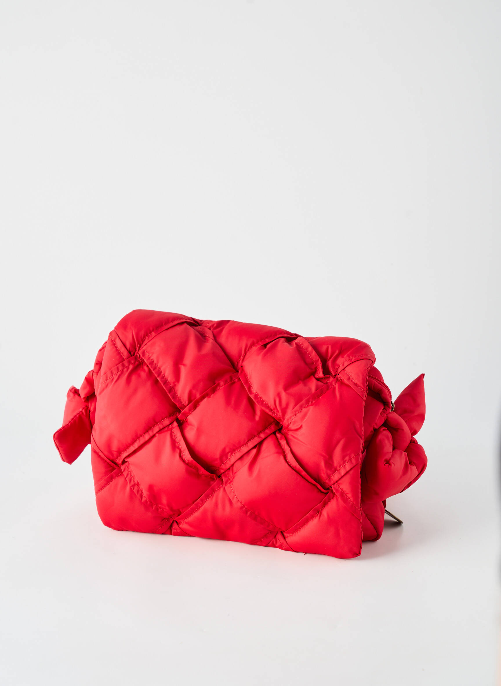Sac multipoches forme rectangulaire rouge LE VOYAGE EN PANIER femme