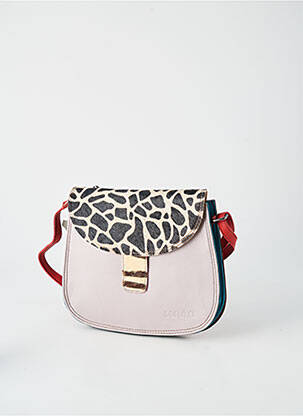 Sac fermeture fermeture aimantée forme rectangulaire rose SORUKA femme