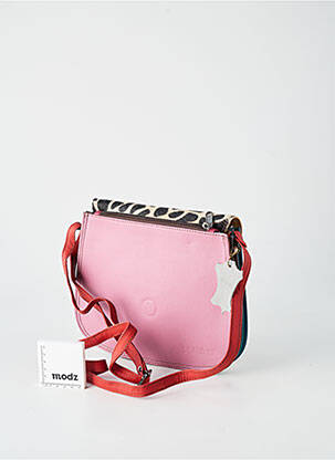 Sac fermeture fermeture aimantée forme rectangulaire rose SORUKA femme