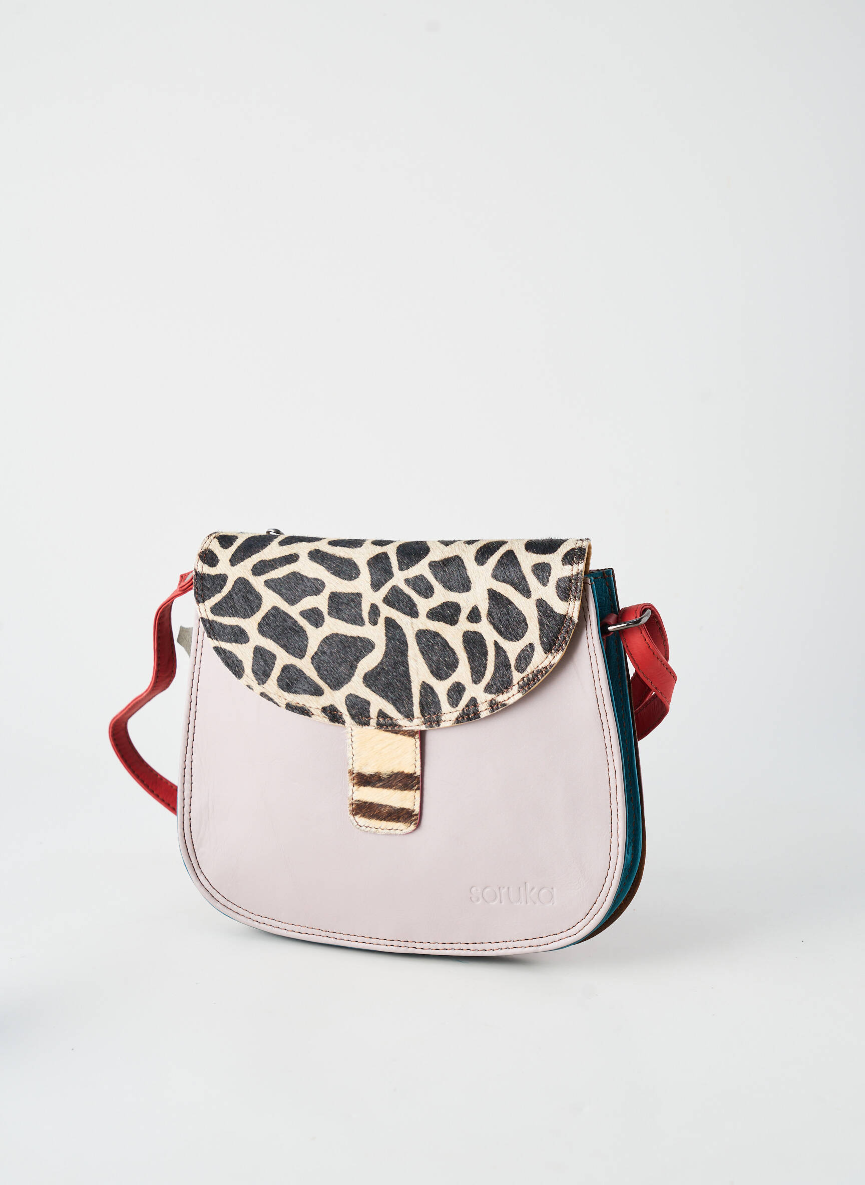 Sac fermeture fermeture aimantée forme rectangulaire rose SORUKA femme