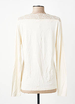 Top stretch manches longues beige SOYACONCEPT femme