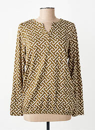 Blouse manches longues manches longues vert SOYACONCEPT femme