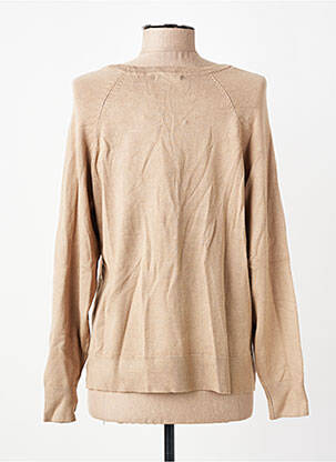 Pull stretch manches longues marron TIFFOSI femme