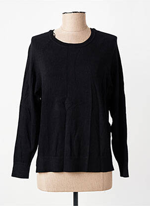 Pull stretch manches longues noir TIFFOSI femme