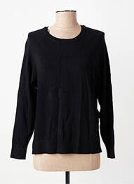 Pull stretch manches longues noir TIFFOSI femme