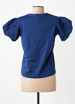 T-shirt stretch manches courtes bleu TIFFOSI femme