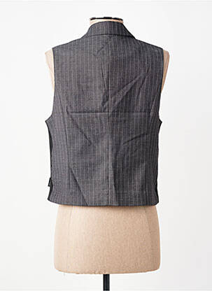 Gilet sans manche poches gris LE TEMPS DES CERISES femme