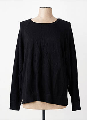 Pull stretch manches longues noir TIFFOSI femme