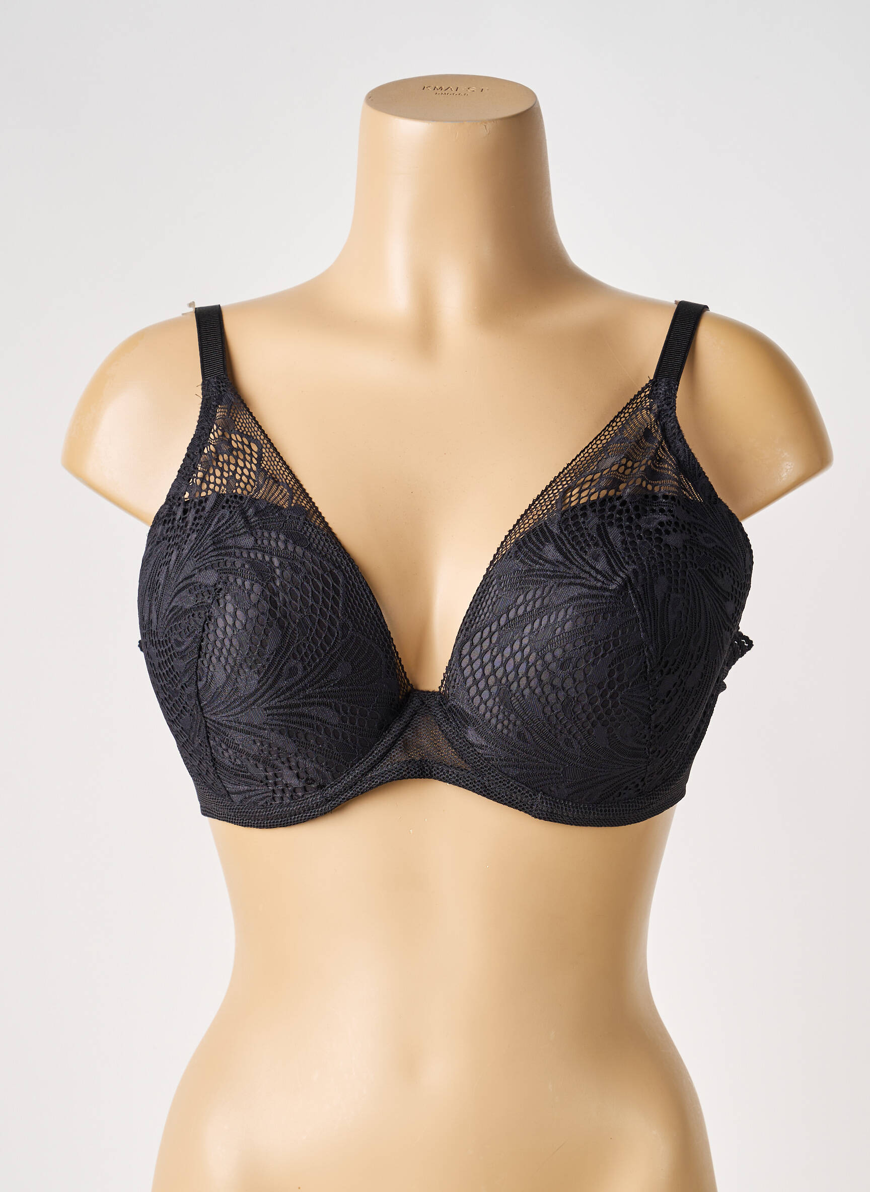 Soutien-gorge légère et transparente haut soutien-gorge moulé noir PASSIONATA femme