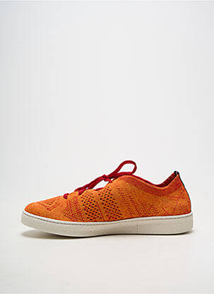 Baskets bout rond bout rond orange ECTOR unisexe