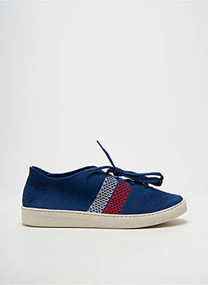Baskets bout rond bout rond bleu ECTOR unisexe