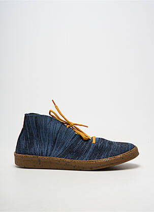 Baskets bout rond bout rond bleu ECTOR unisexe