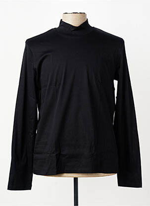 Sous-pull coupe cintrée manches longues noir DESOTO homme