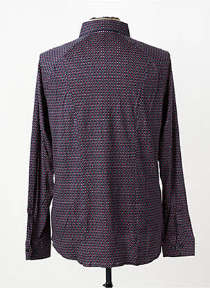 Chemise manches longues imprimé fantaisie gris DESOTO homme