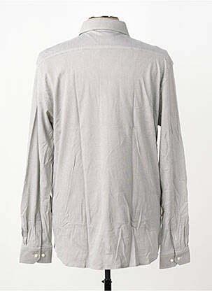 Chemise manches longues imprimé fantaisie vert DESOTO homme