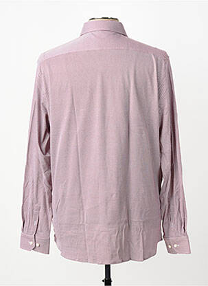 Chemise manches longues imprimé fantaisie rouge DESOTO homme
