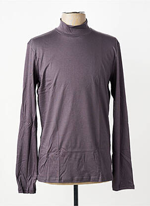 Sous-pull stretch manches longues gris DESOTO homme