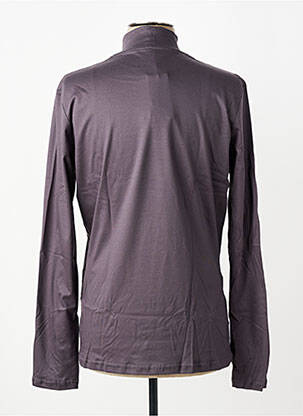 Sous-pull stretch manches longues gris DESOTO homme