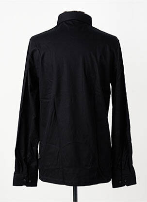 Polo manches longues manches longues noir DESOTO homme