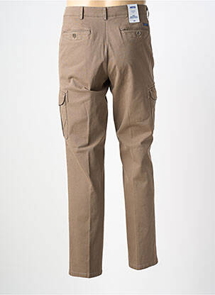 Pantalon cargo poches taille normale beige MEYER homme