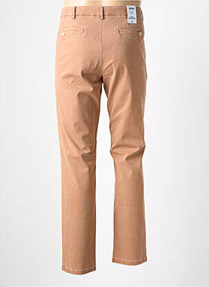 Pantalon chino stretch taille normale rose MEYER homme