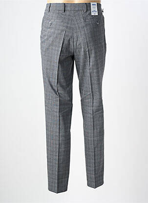 Pantalon chino tissage popeline taille normale gris MEYER homme