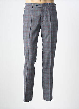 Pantalon chino tissage popeline taille normale gris MEYER homme