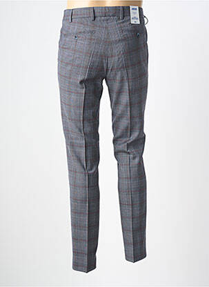 Pantalon chino tissage popeline taille normale gris MEYER homme