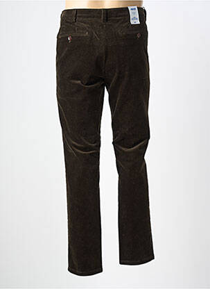 Pantalon chino poches taille normale marron MEYER homme